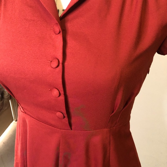 Princess Highway | Dresses | Princess Highway Burnt Orange Retro Style Dress | Poshmark